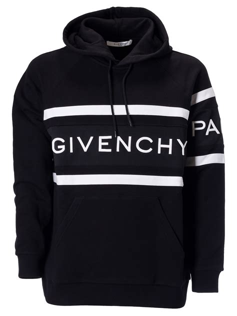 givenchy hoodie black and white